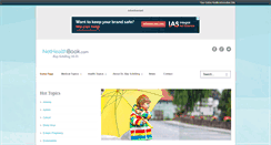 Desktop Screenshot of nethealthbook.com